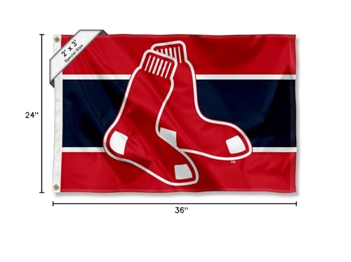 WinCraft Boston Red Sox 2x3 Foot Small Flag - Sports Collectibles, Sports Memorabilia, Sports Fan Shop, Sports Gifts
