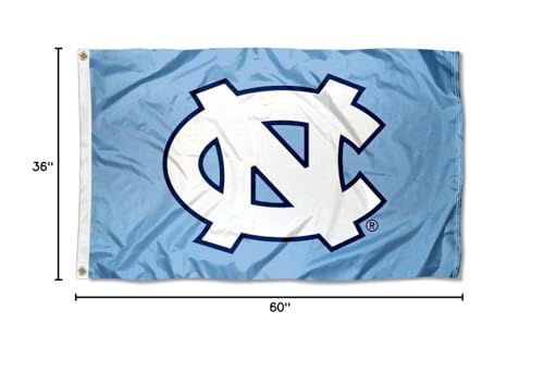 College Flags & Banners Co. University of North Carolina and USA Flag 3x5 Set - Sports Collectibles, Sports Memorabilia, Sports Fan Shop, Sports Gifts