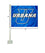 College Flags & Banners Co. Urbana Blue Knights Car Flag - Sports Collectibles, Sports Memorabilia, Sports Fan Shop, Sports Gifts