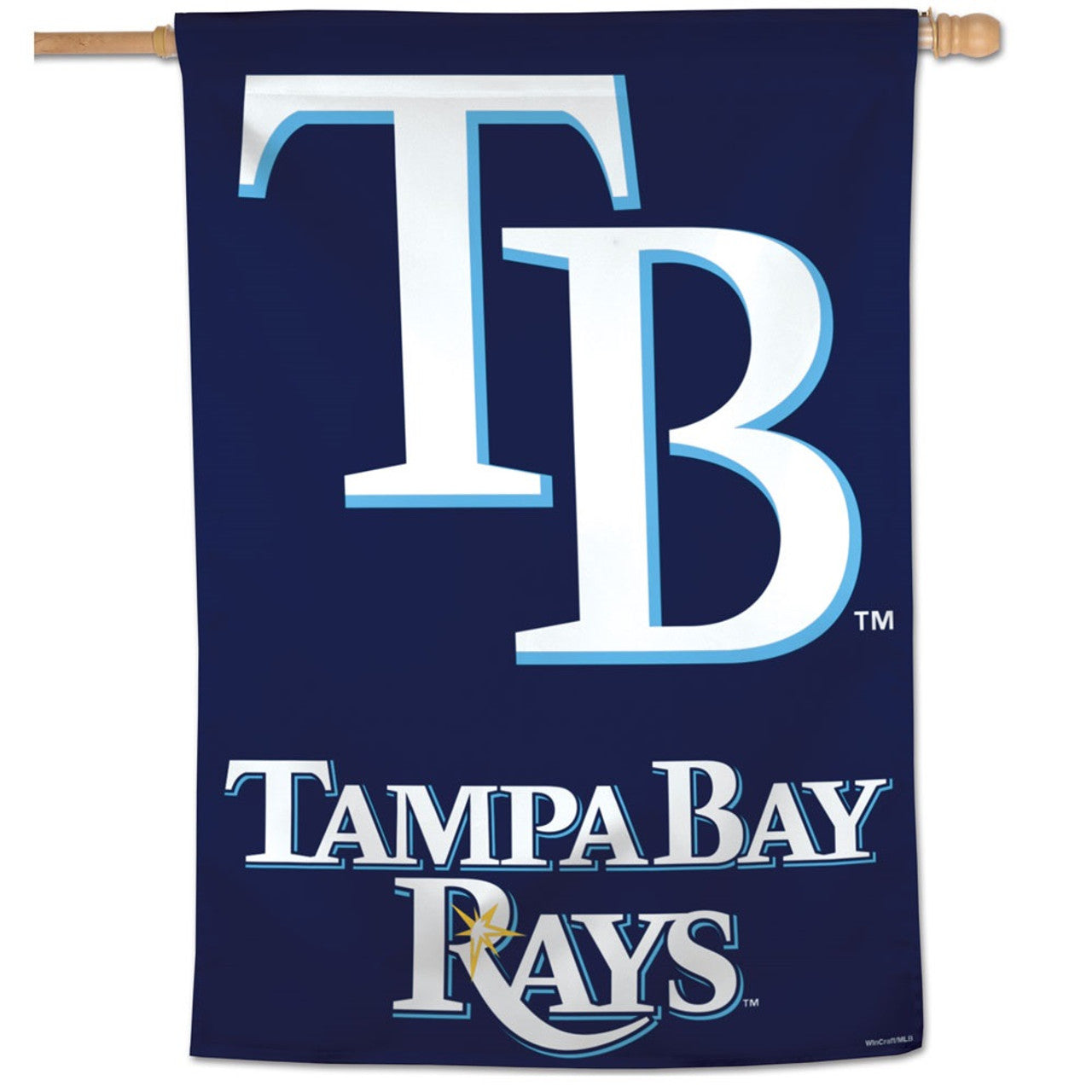 Tampa Bay Rays Banner 28x40 - Sports Collectibles, Sports Memorabilia, Sports Fan Shop, Sports Gifts