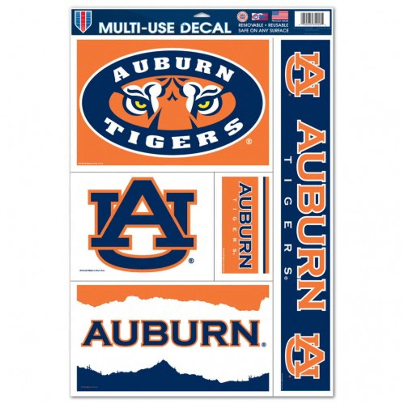 Auburn Tigers Decal 11x17 Ultra - Special Order - Sports Collectibles, Sports Memorabilia, Sports Fan Shop, Sports Gifts