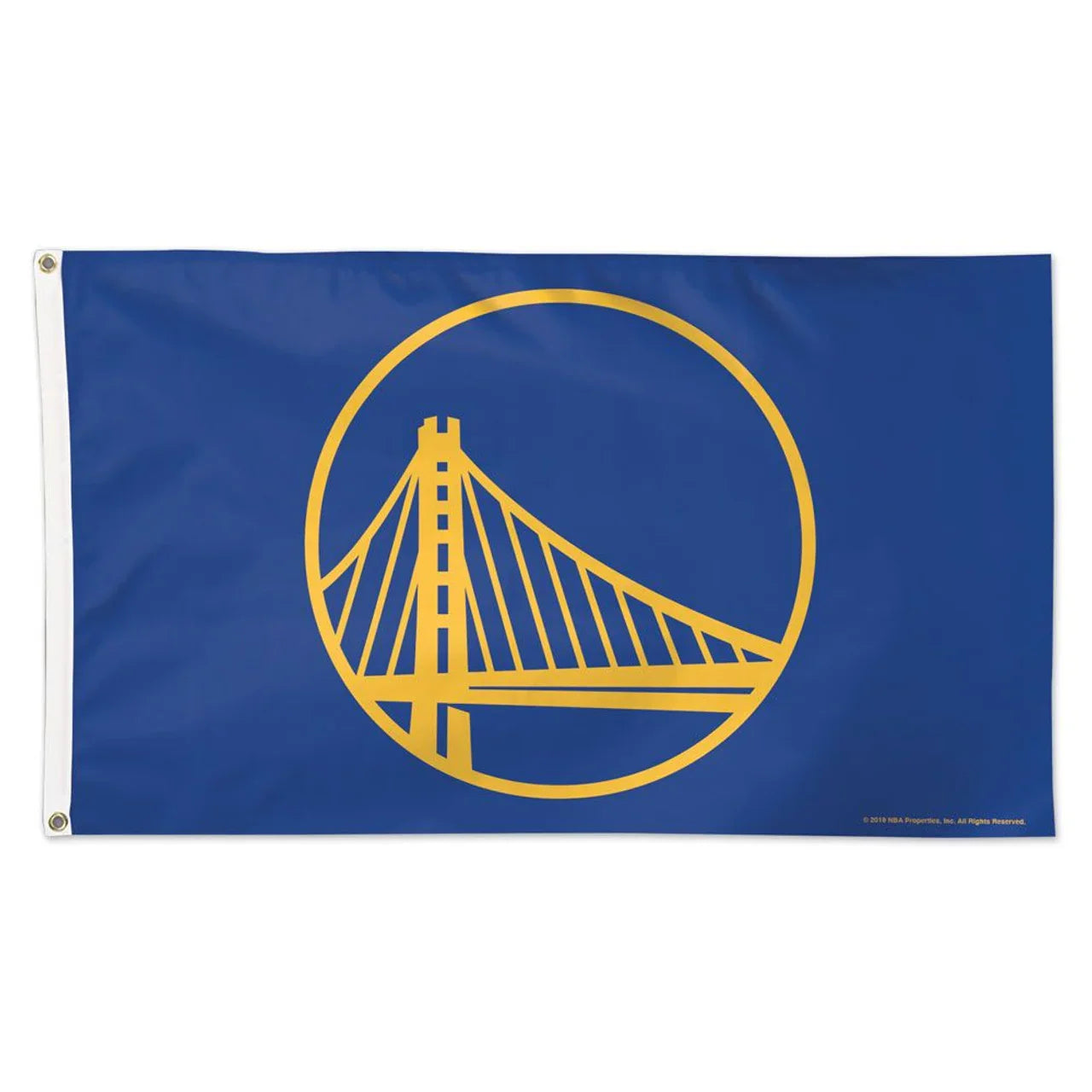 Golden State Warriors Deluxe 3x5 Flag (CDG) - 757 Sports Collectibles
