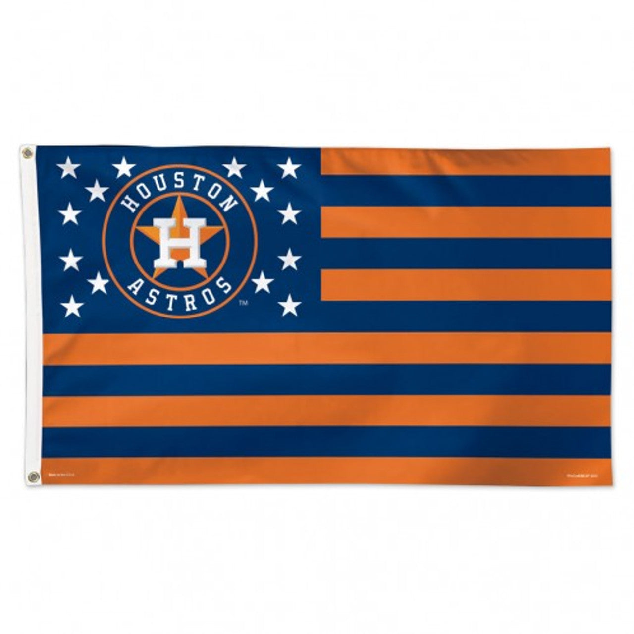 Houston Astros Flag 3x5 Deluxe Style Stars and Stripes Design - Sports Collectibles, Sports Memorabilia, Sports Fan Shop, Sports Gifts