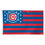 Chicago Cubs Flag 3x5 Deluxe Stars and Stripes (CDG) - 757 Sports Collectibles