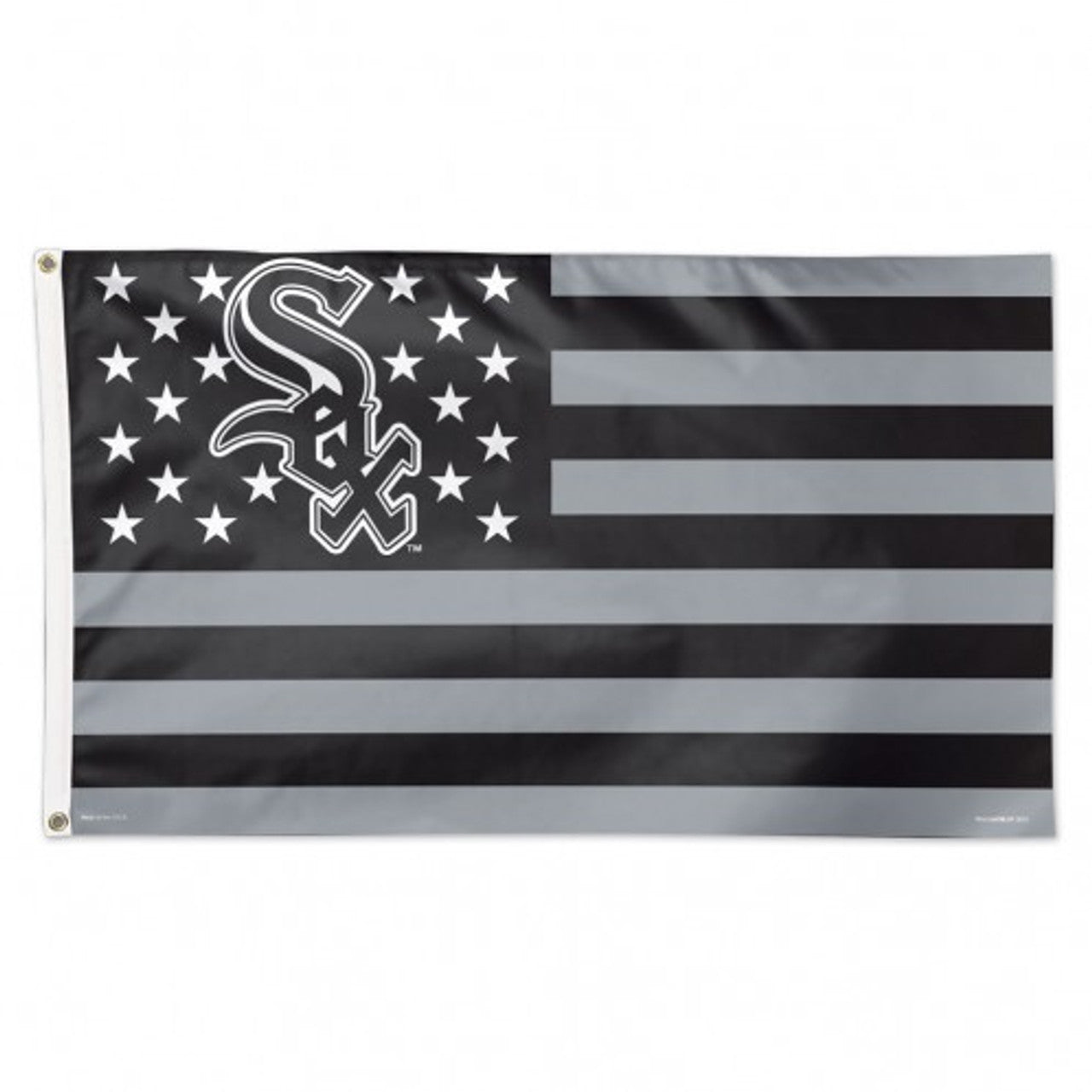 Chicago White Sox Flag 3x5 Deluxe Style Stars and Stripes Design - Sports Collectibles, Sports Memorabilia, Sports Fan Shop, Sports Gifts