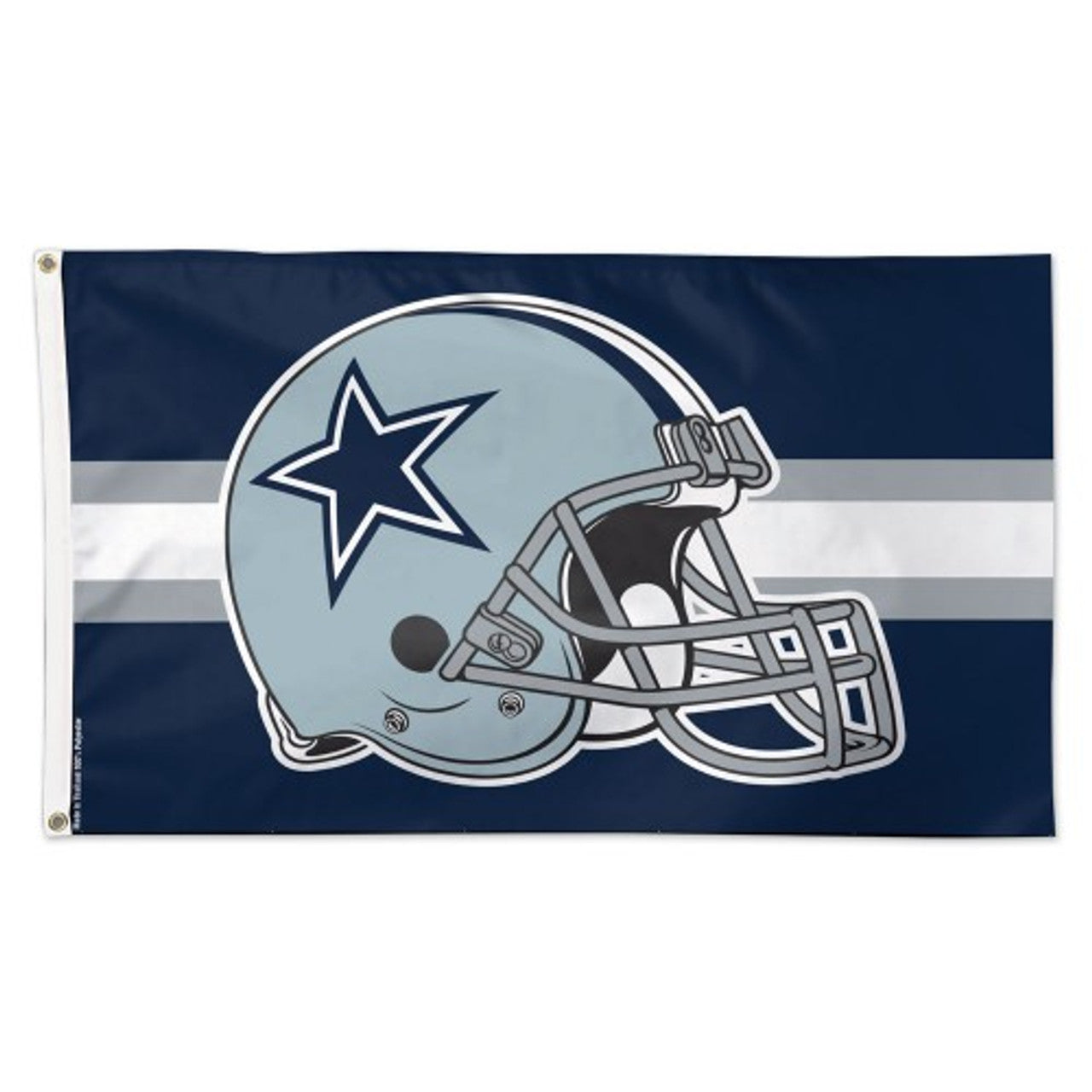 Dallas Cowboys Flag 3x5 Deluxe Style - Sports Collectibles, Sports Memorabilia, Sports Fan Shop, Sports Gifts