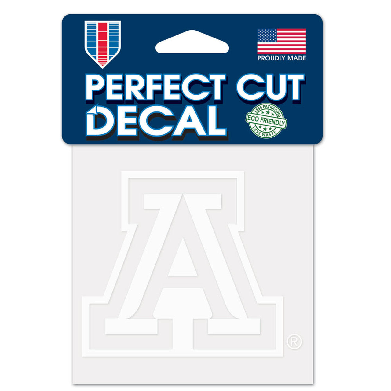 Arizona Wildcats Decal 4x4 Perfect Cut White - Sports Collectibles, Sports Memorabilia, Sports Fan Shop, Sports Gifts