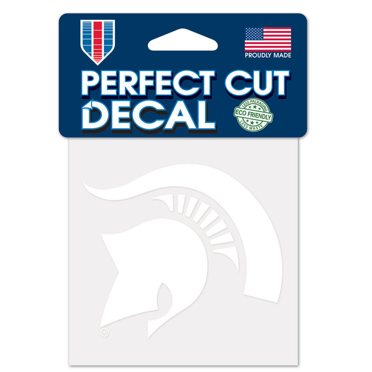 Michigan State Spartans Decal 4x4 Perfect Cut White - Sports Collectibles, Sports Memorabilia, Sports Fan Shop, Sports Gifts