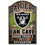 Oakland Raiders Wood Sign - 11"x17" Fan Cave Design (CDG) - 757 Sports Collectibles