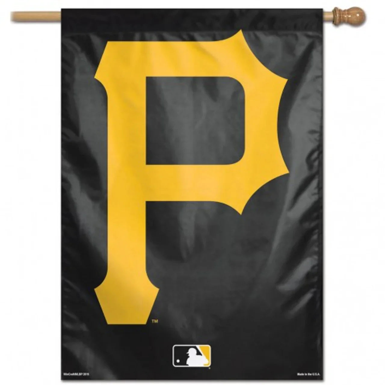 Pittsburgh Pirates Banner 28x40 Vertical Alternate Design (CDG) - 757 Sports Collectibles