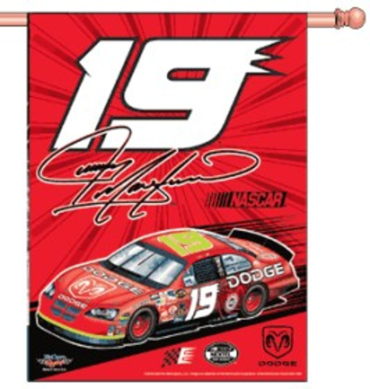 Jeremy Mayfield Banner 27x37 - Sports Collectibles, Sports Memorabilia, Sports Fan Shop, Sports Gifts