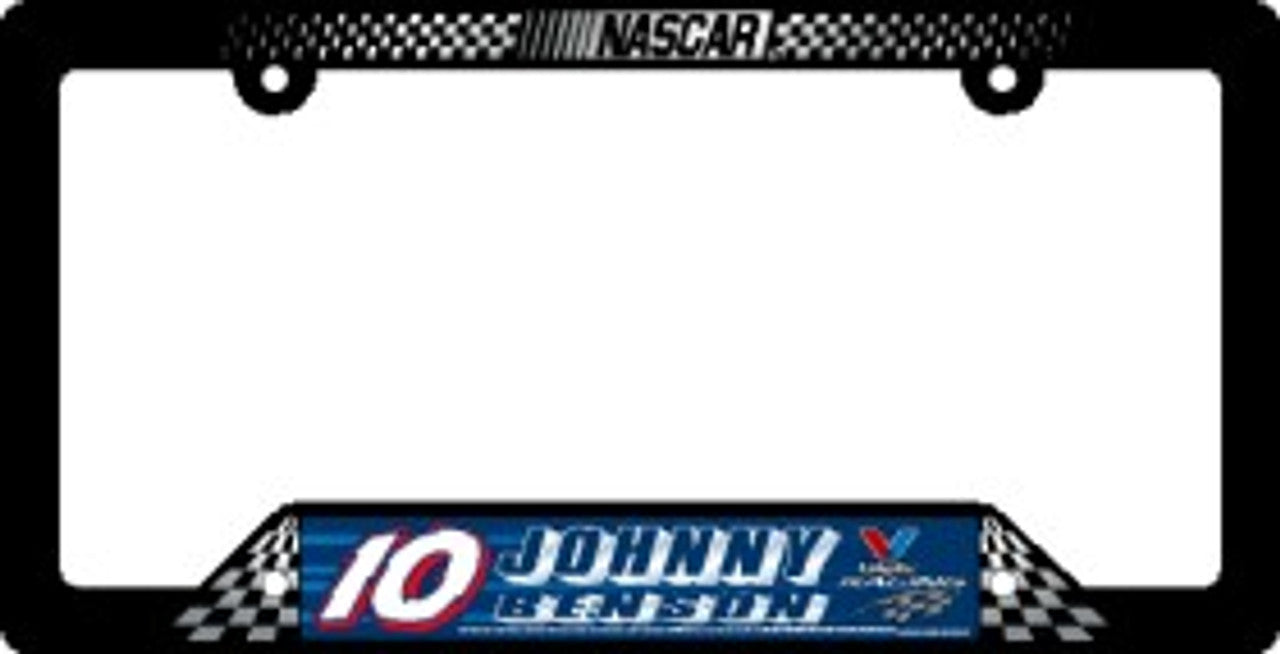Johnny Benson License Plate Frame CO - Sports Collectibles, Sports Memorabilia, Sports Fan Shop, Sports Gifts