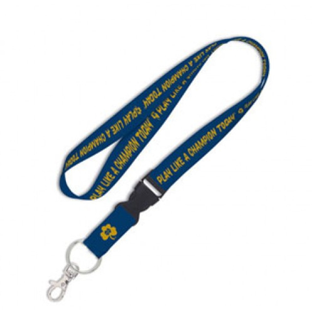 Notre Dame Fighting Irish Lanyard with Detachable Buckle - P.L.A.C.T - Navy - Sports Collectibles, Sports Memorabilia, Sports Fan Shop, Sports Gifts