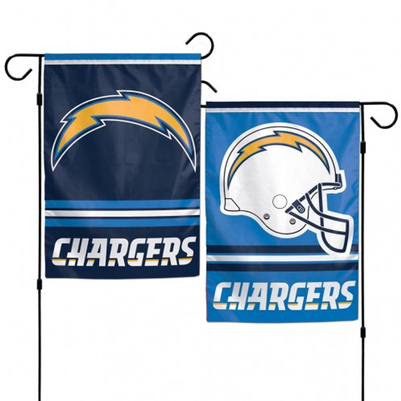 Los Angeles Chargers Flag 12x18 Garden Style 2 Sided - Sports Collectibles, Sports Memorabilia, Sports Fan Shop, Sports Gifts