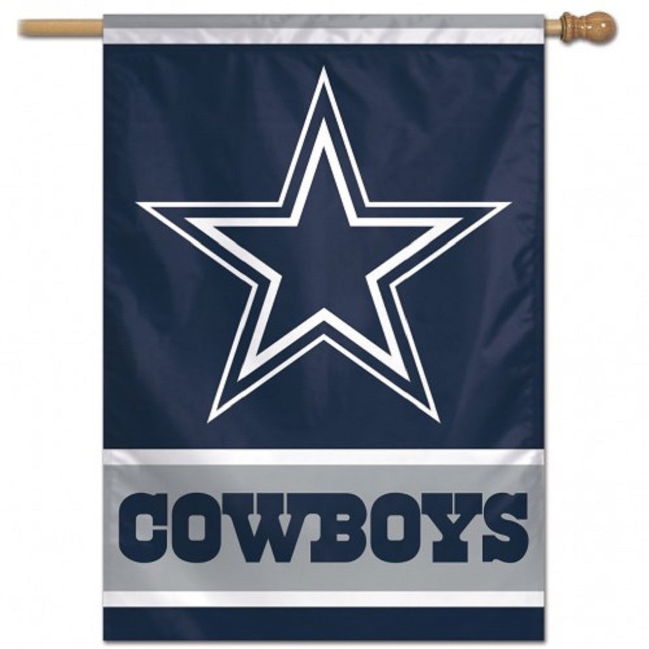 Dallas Cowboys Banner 28"x 40" - Sports Collectibles, Sports Memorabilia, Sports Fan Shop, Sports Gifts
