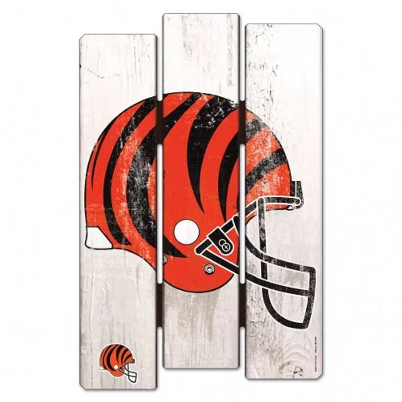 Cincinnati Bengals Sign 11x17 Wood Fence Style - Special Order - Sports Collectibles, Sports Memorabilia, Sports Fan Shop, Sports Gifts