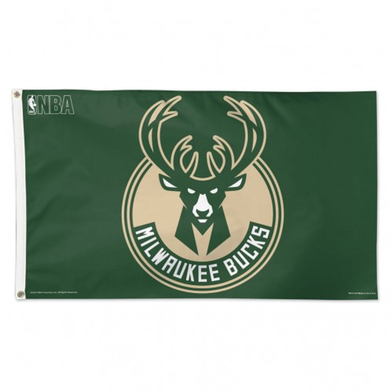Milwaukee Bucks - 3'x5' Deluxe - Special Order - Sports Collectibles, Sports Memorabilia, Sports Fan Shop, Sports Gifts