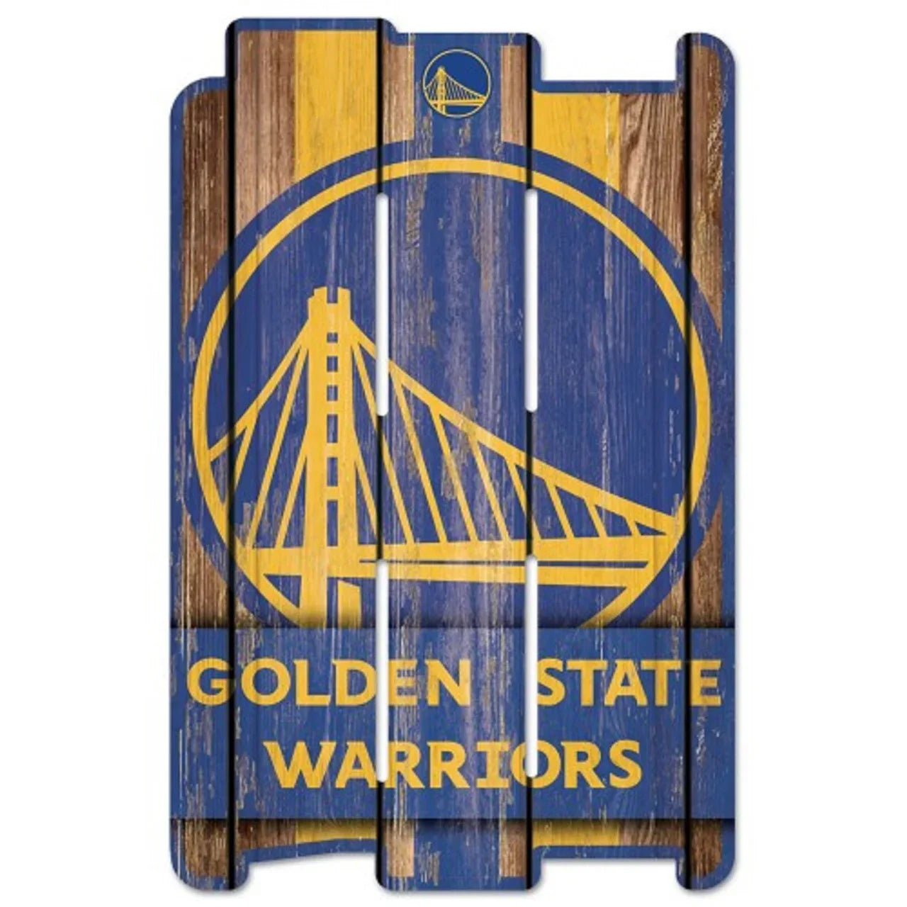 Golden State Warriors Wood Fence Sign (CDG) - 757 Sports Collectibles