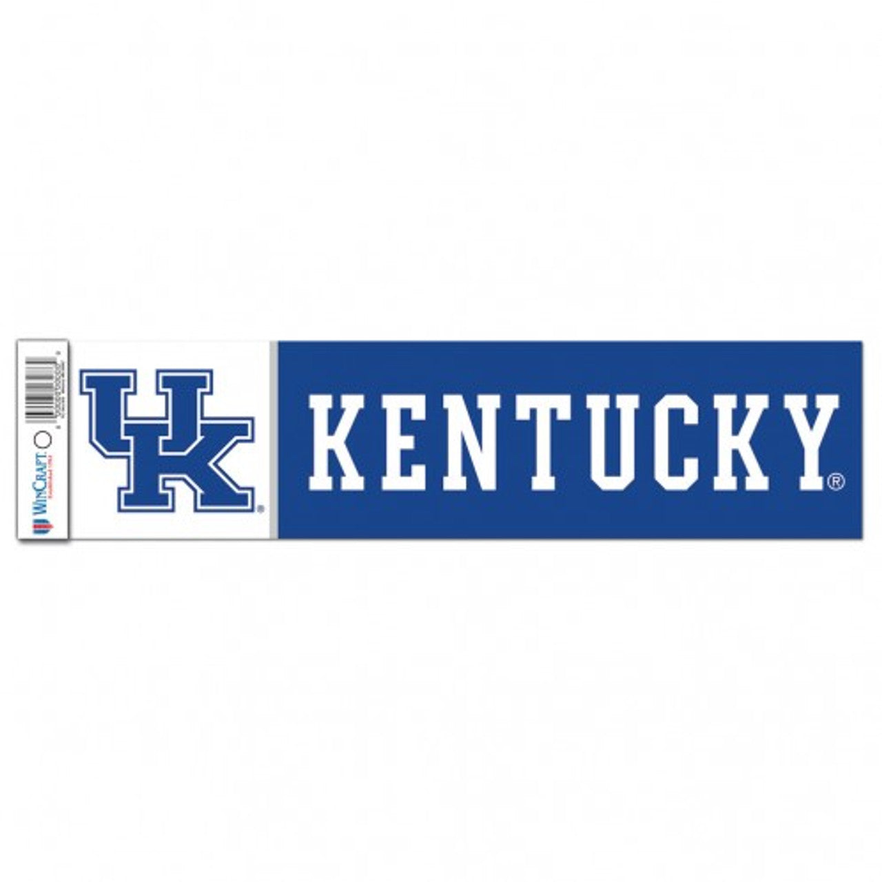 Kentucky Wildcats Decal 3x12 Bumper Strip Style - Special Order - Sports Collectibles, Sports Memorabilia, Sports Fan Shop, Sports Gifts