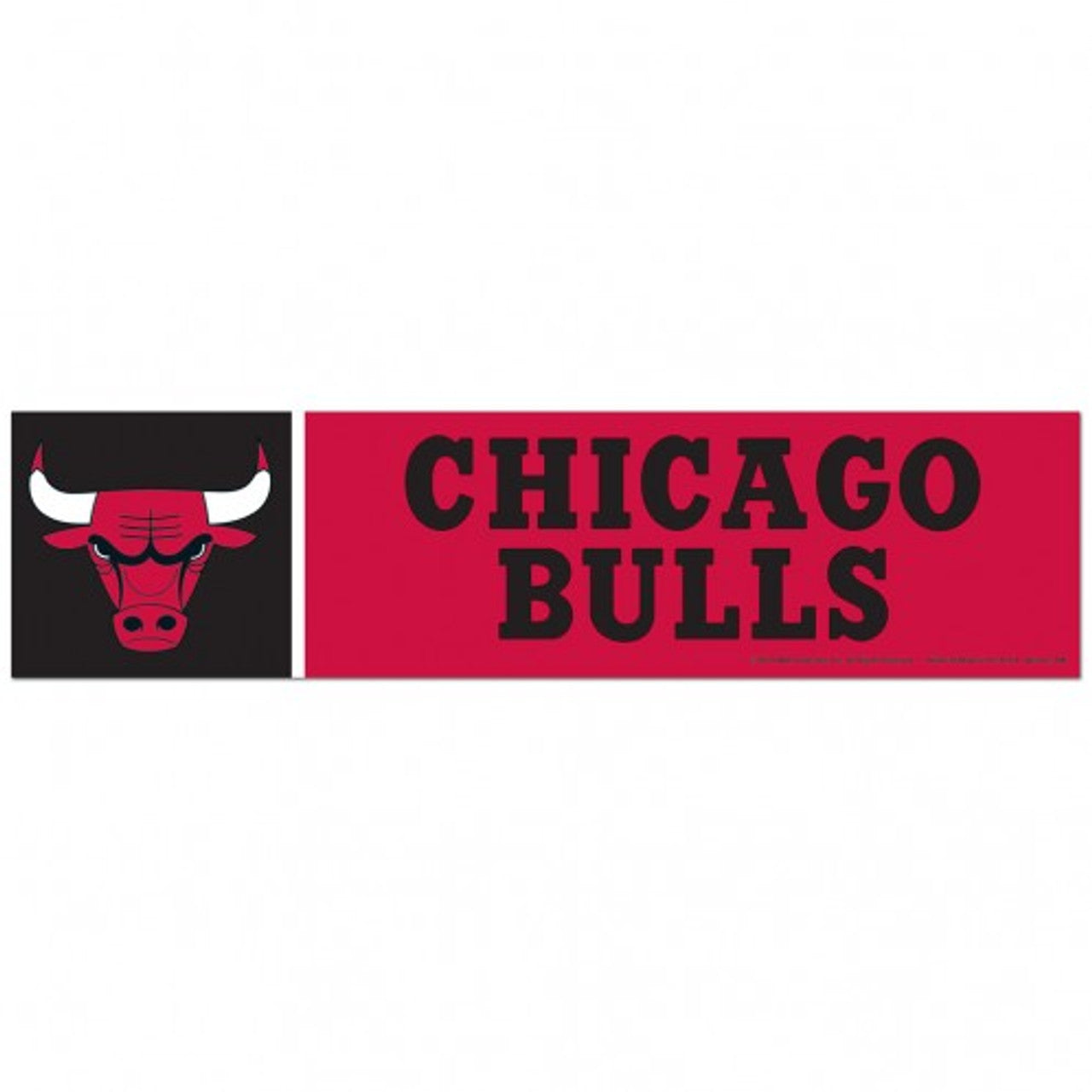 Chicago Bulls Bumper Sticker - WinCraft - Special Order - Sports Collectibles, Sports Memorabilia, Sports Fan Shop, Sports Gifts