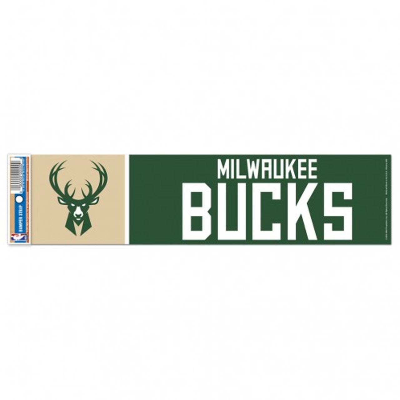 Milwaukee Bucks Bumper Sticker - Special Order - Sports Collectibles, Sports Memorabilia, Sports Fan Shop, Sports Gifts