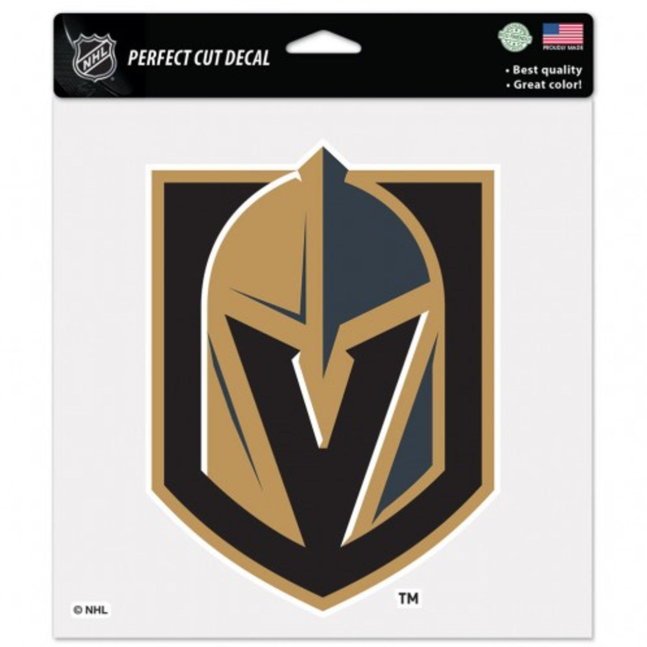 Vegas Golden Knights Decal 8x8 Perfect Cut Color - Sports Collectibles, Sports Memorabilia, Sports Fan Shop, Sports Gifts