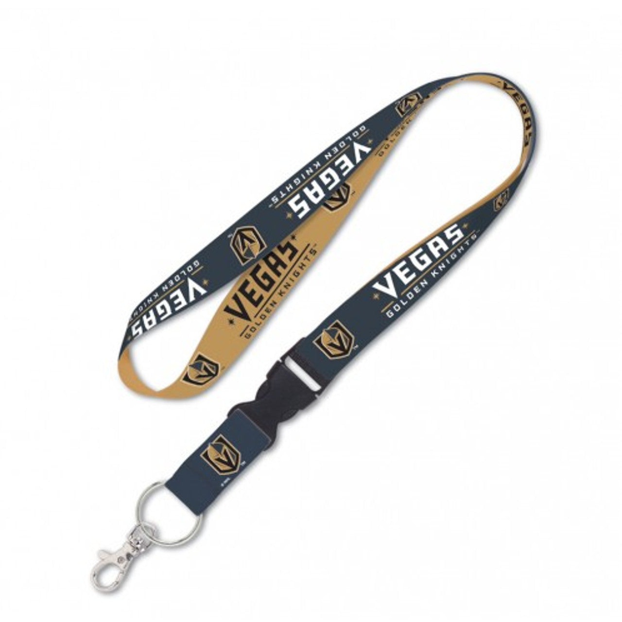 Vegas Golden Knights Lanyard with Detachable Buckle - Sports Collectibles, Sports Memorabilia, Sports Fan Shop, Sports Gifts