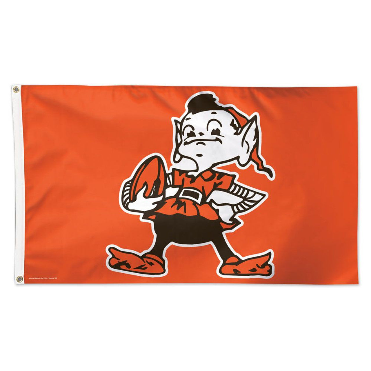 Cleveland Browns Flag 3x5 Deluxe Style Classic Logo - Sports Collectibles, Sports Memorabilia, Sports Fan Shop, Sports Gifts
