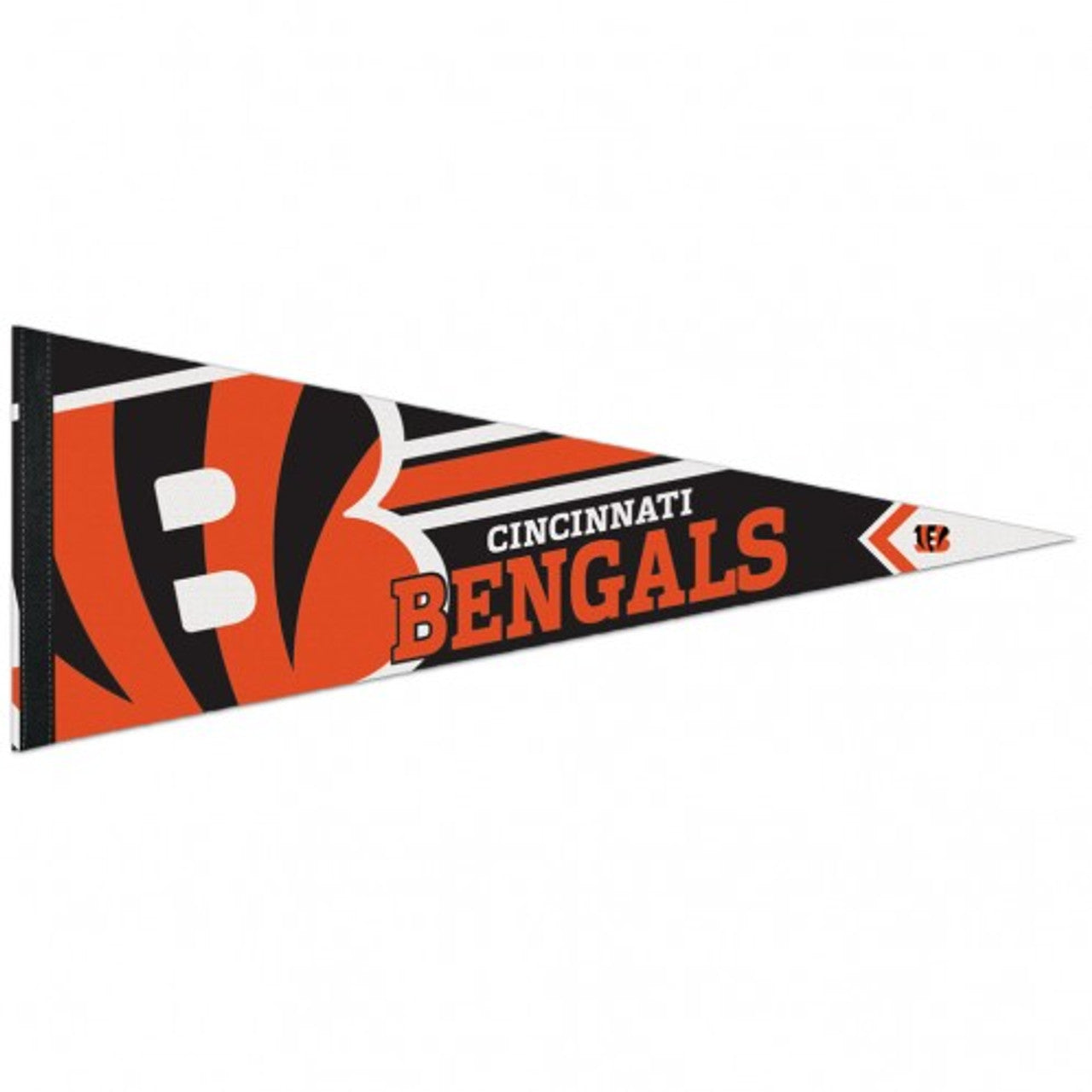 Cincinnati Bengals Pennant 12x30 Premium Style - Sports Collectibles, Sports Memorabilia, Sports Fan Shop, Sports Gifts