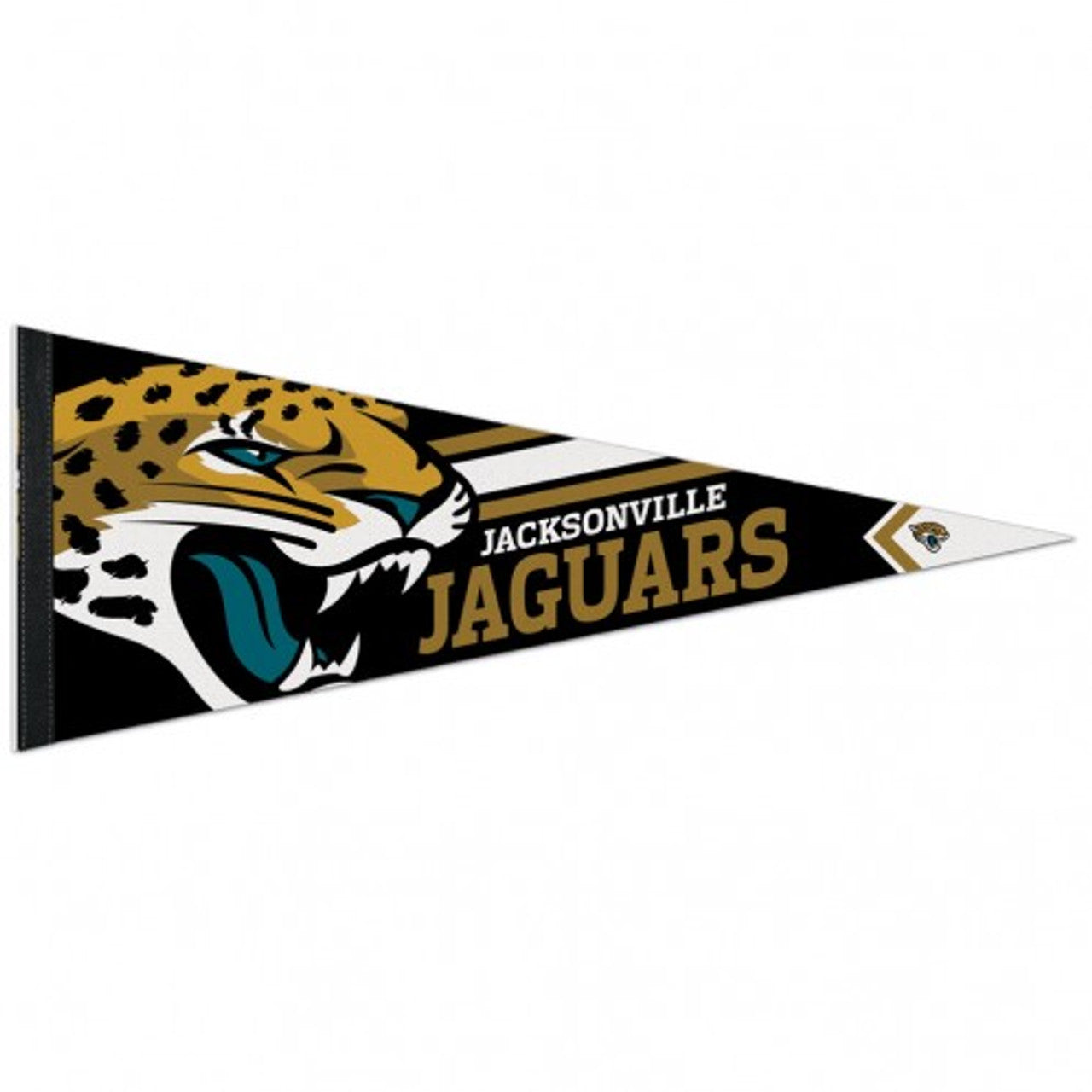Jacksonville Jaguars Pennant 12x30 Premium Style - Sports Collectibles, Sports Memorabilia, Sports Fan Shop, Sports Gifts
