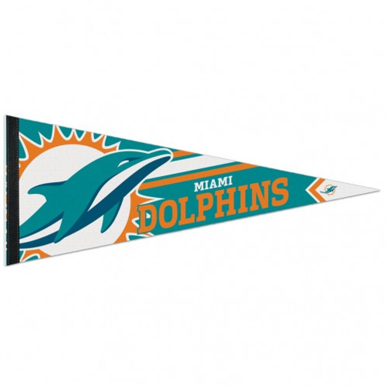 Miami Dolphins Pennant 12x30 Premium Style - Sports Collectibles, Sports Memorabilia, Sports Fan Shop, Sports Gifts
