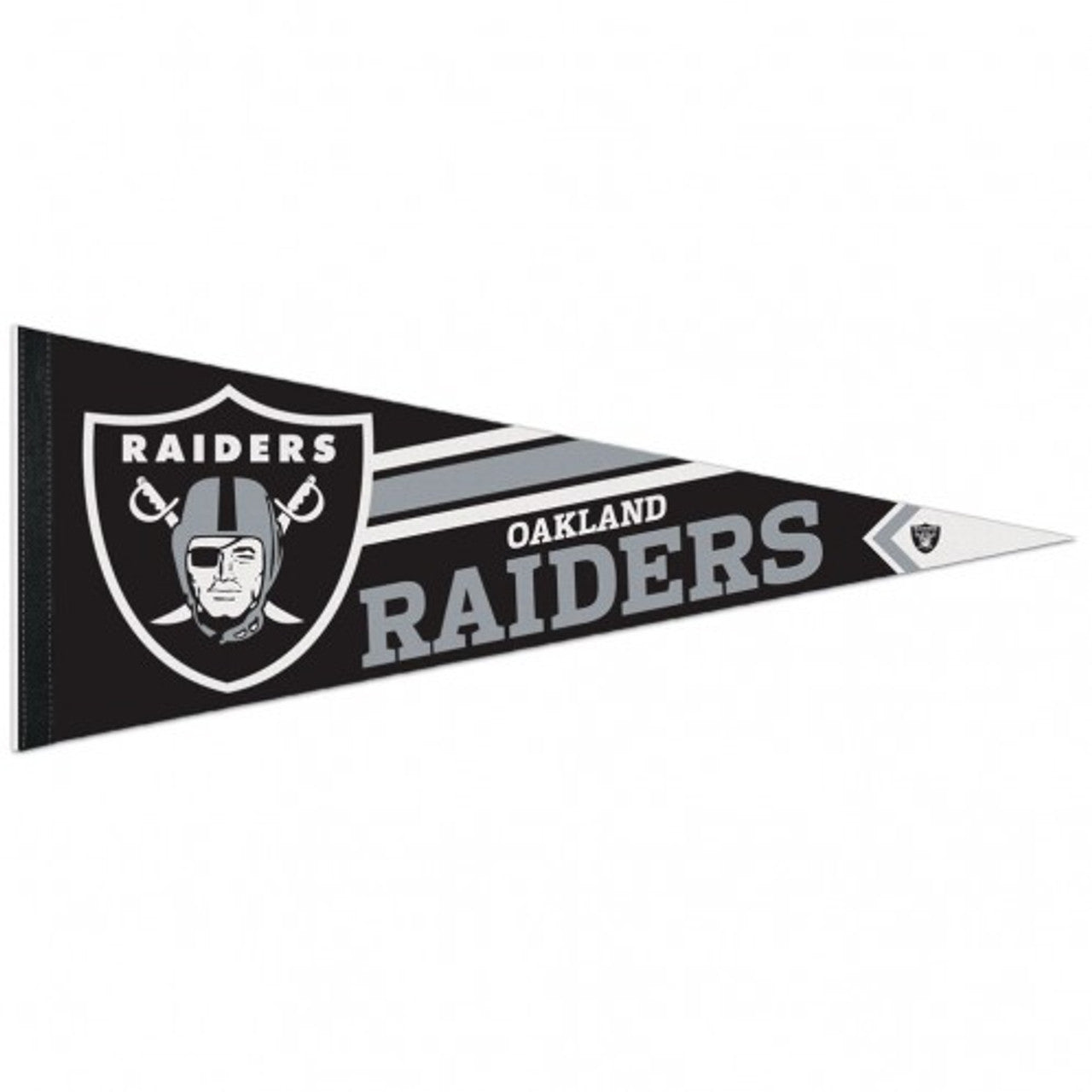 Las Vegas Raiders Pennant 12x30 Premium Style - Sports Collectibles, Sports Memorabilia, Sports Fan Shop, Sports Gifts