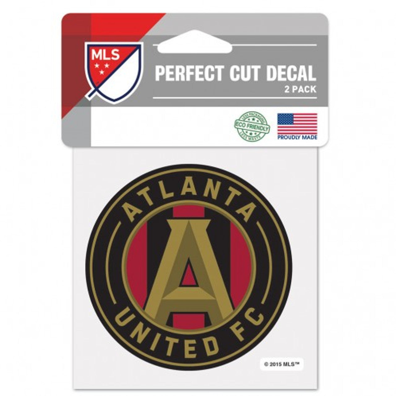 Altanta United Decal 4x4 Perfect Cut Color - Sports Collectibles, Sports Memorabilia, Sports Fan Shop, Sports Gifts
