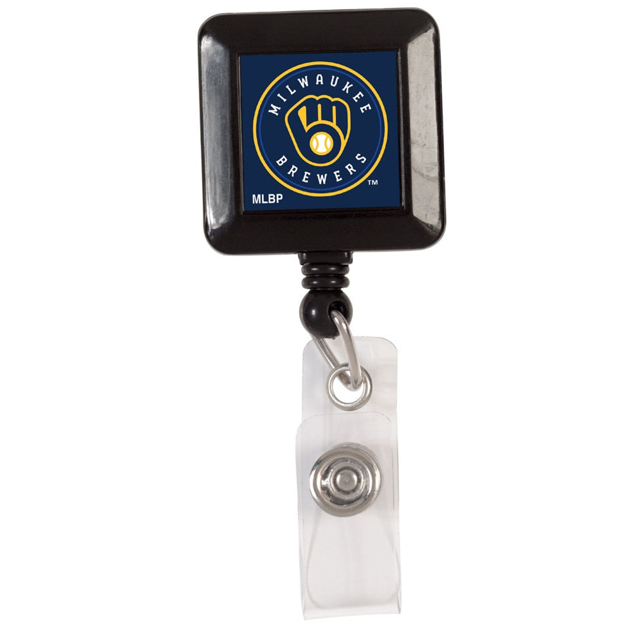 Milwaukee Brewers Badge Holder Retractable Special Order - Sports Collectibles, Sports Memorabilia, Sports Fan Shop, Sports Gifts