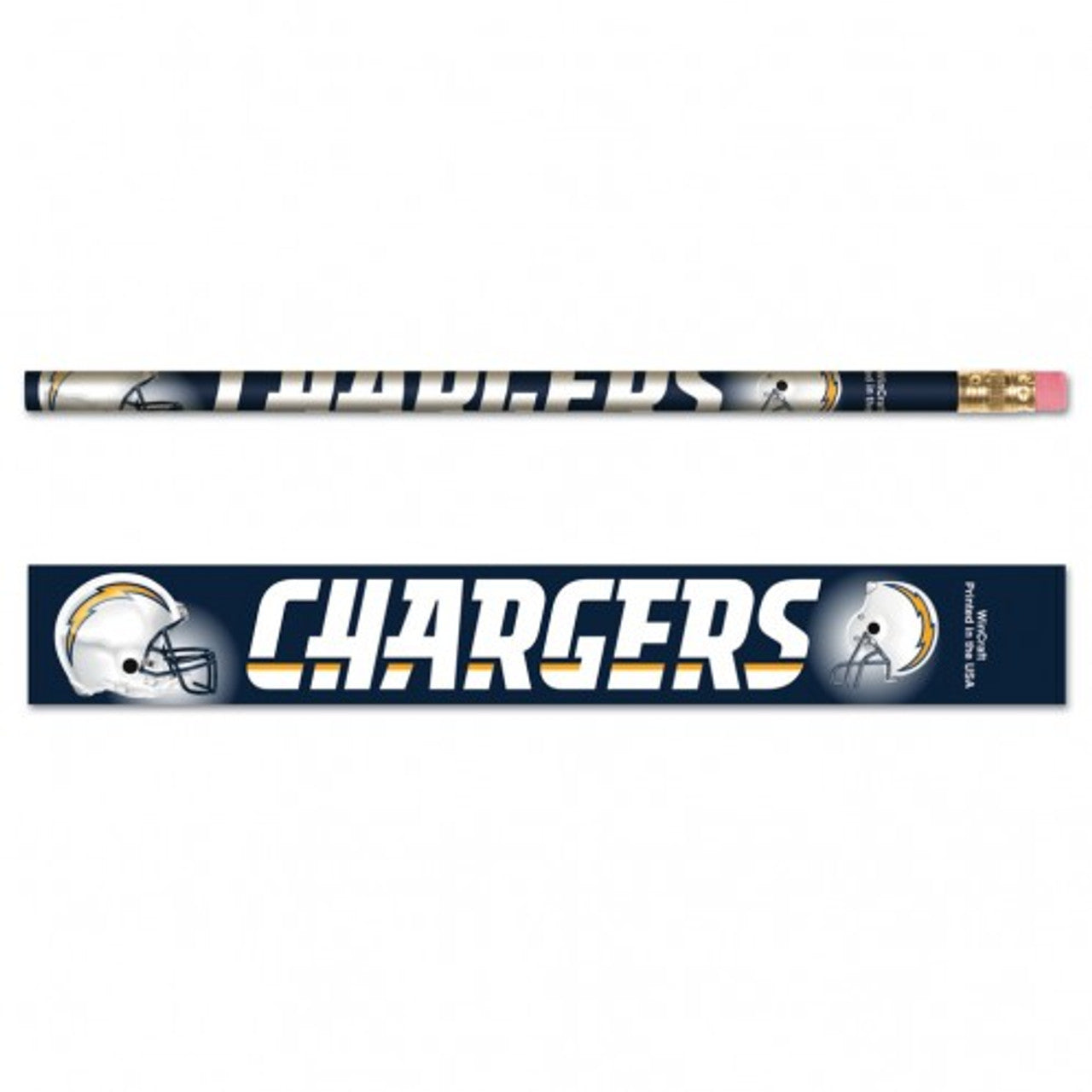 Los Angeles Chargers Pencil 6 Pack - Sports Collectibles, Sports Memorabilia, Sports Fan Shop, Sports Gifts