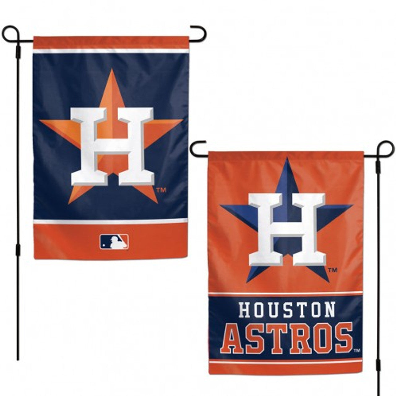 Houston Astros Flag 12x18 Garden Style 2 Sided - Sports Collectibles, Sports Memorabilia, Sports Fan Shop, Sports Gifts