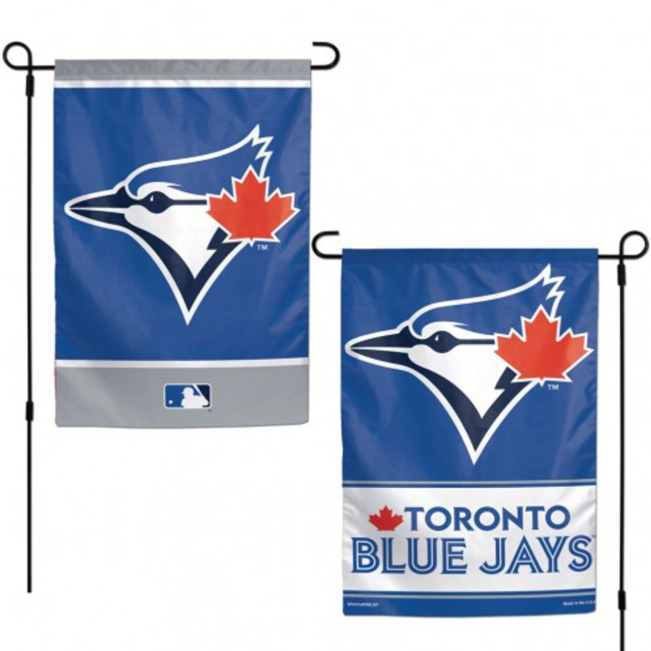 Toronto Blue Jays Flag 12x18 Garden Style 2 Sided - Special Order - Sports Collectibles, Sports Memorabilia, Sports Fan Shop, Sports Gifts