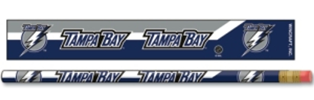 Tampa Bay Lightning Pencil 6 Pack - Sports Collectibles, Sports Memorabilia, Sports Fan Shop, Sports Gifts