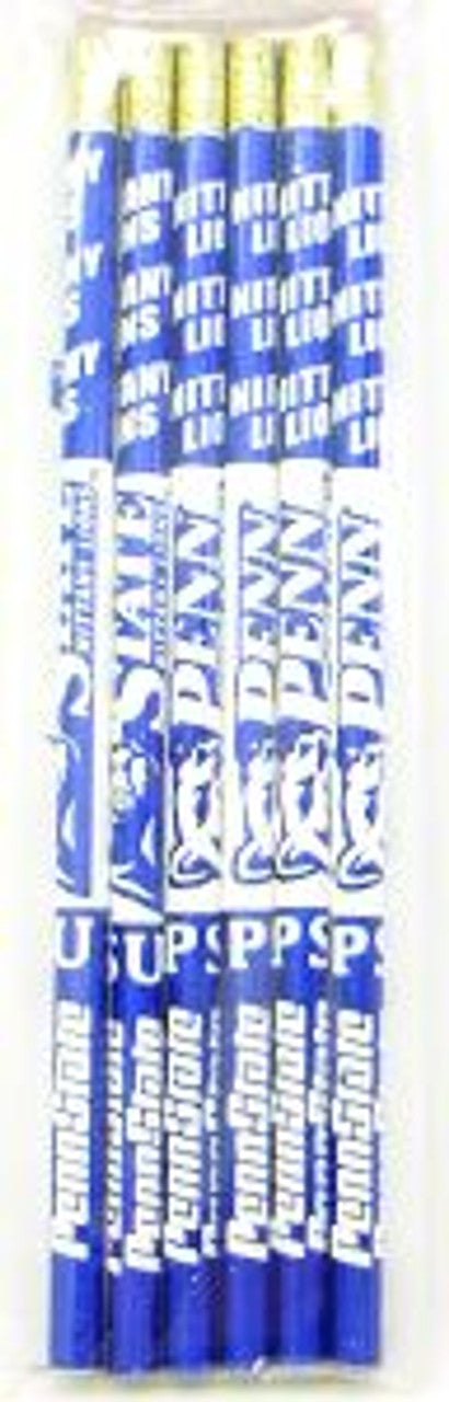 Penn State Nittany Lions Pencil 6 Pack - Sports Collectibles, Sports Memorabilia, Sports Fan Shop, Sports Gifts