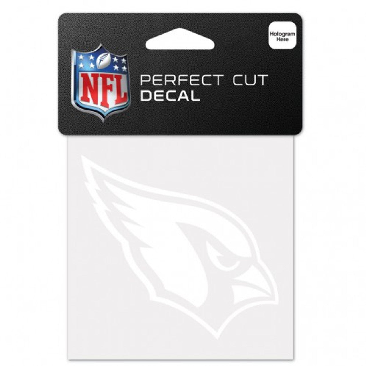 Arizona Cardinals Decal 4x4 Perfect Cut White - Sports Collectibles, Sports Memorabilia, Sports Fan Shop, Sports Gifts