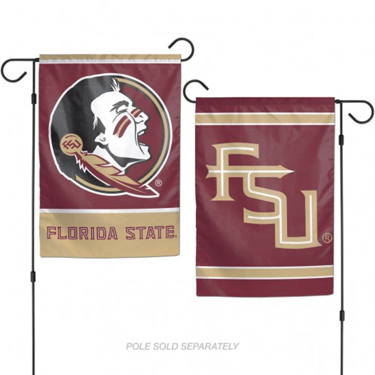 Florida State Seminoles Flag 12x18 Garden Style 2 Sided - Sports Collectibles, Sports Memorabilia, Sports Fan Shop, Sports Gifts