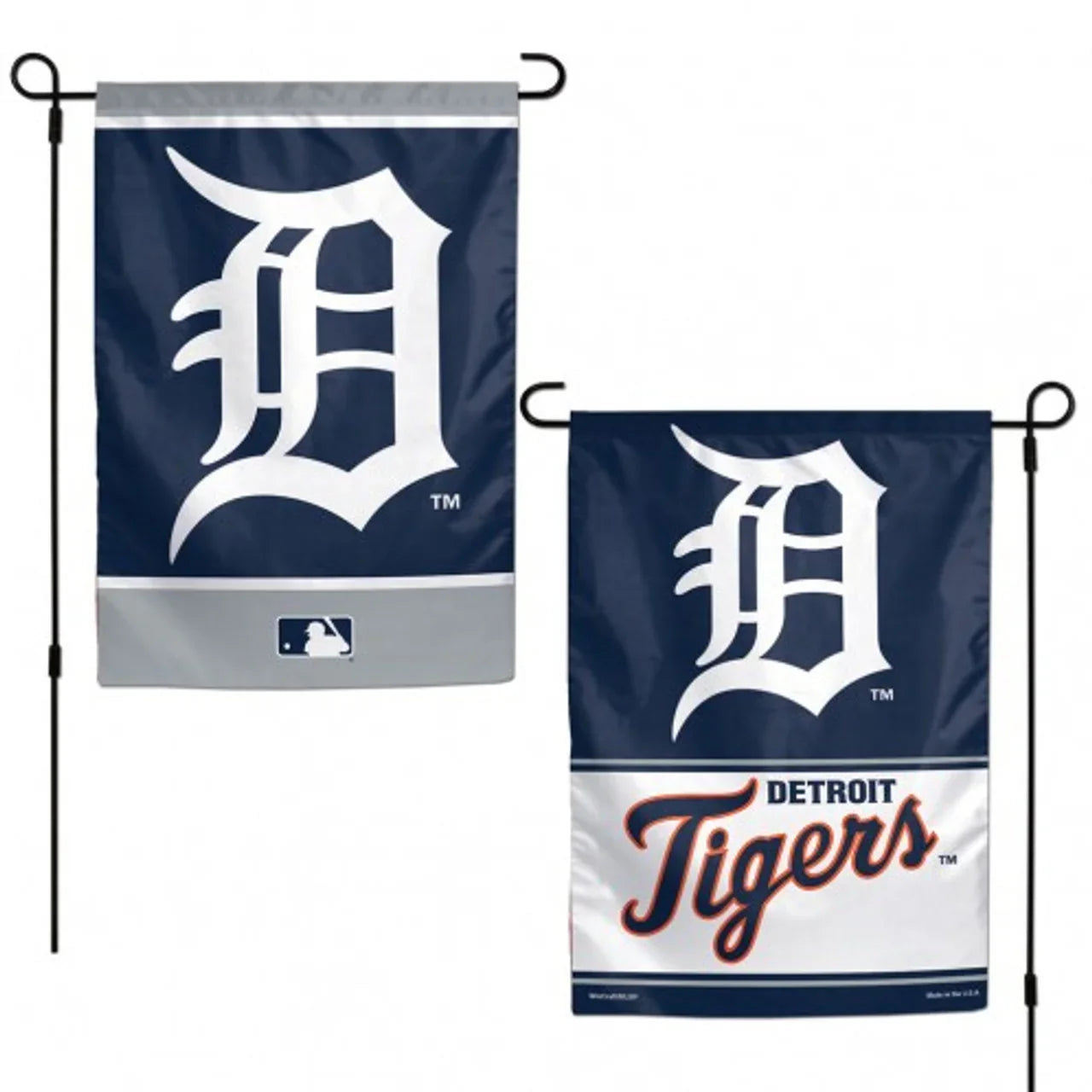 Detroit Tigers Flag 12x18 Garden Style 2 Sided (CDG) - 757 Sports Collectibles
