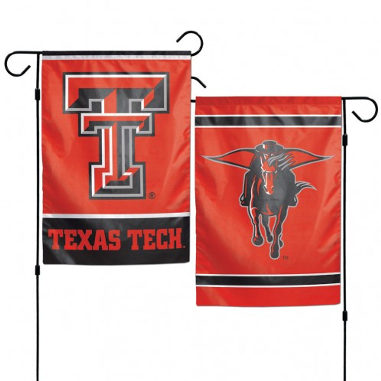 Texas Tech Red Raiders Flag 12x18 Garden Style 2 Sided - Sports Collectibles, Sports Memorabilia, Sports Fan Shop, Sports Gifts