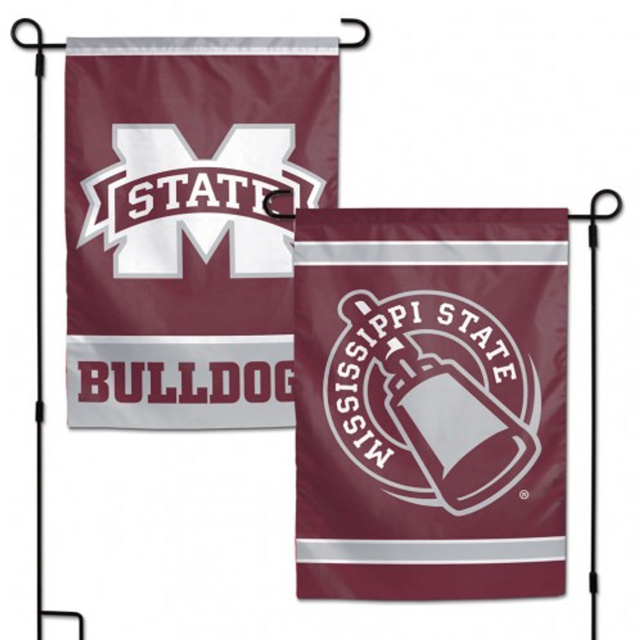 Mississippi State Bulldogs Flag 12x18 Garden Style 2 Sided - Sports Collectibles, Sports Memorabilia, Sports Fan Shop, Sports Gifts