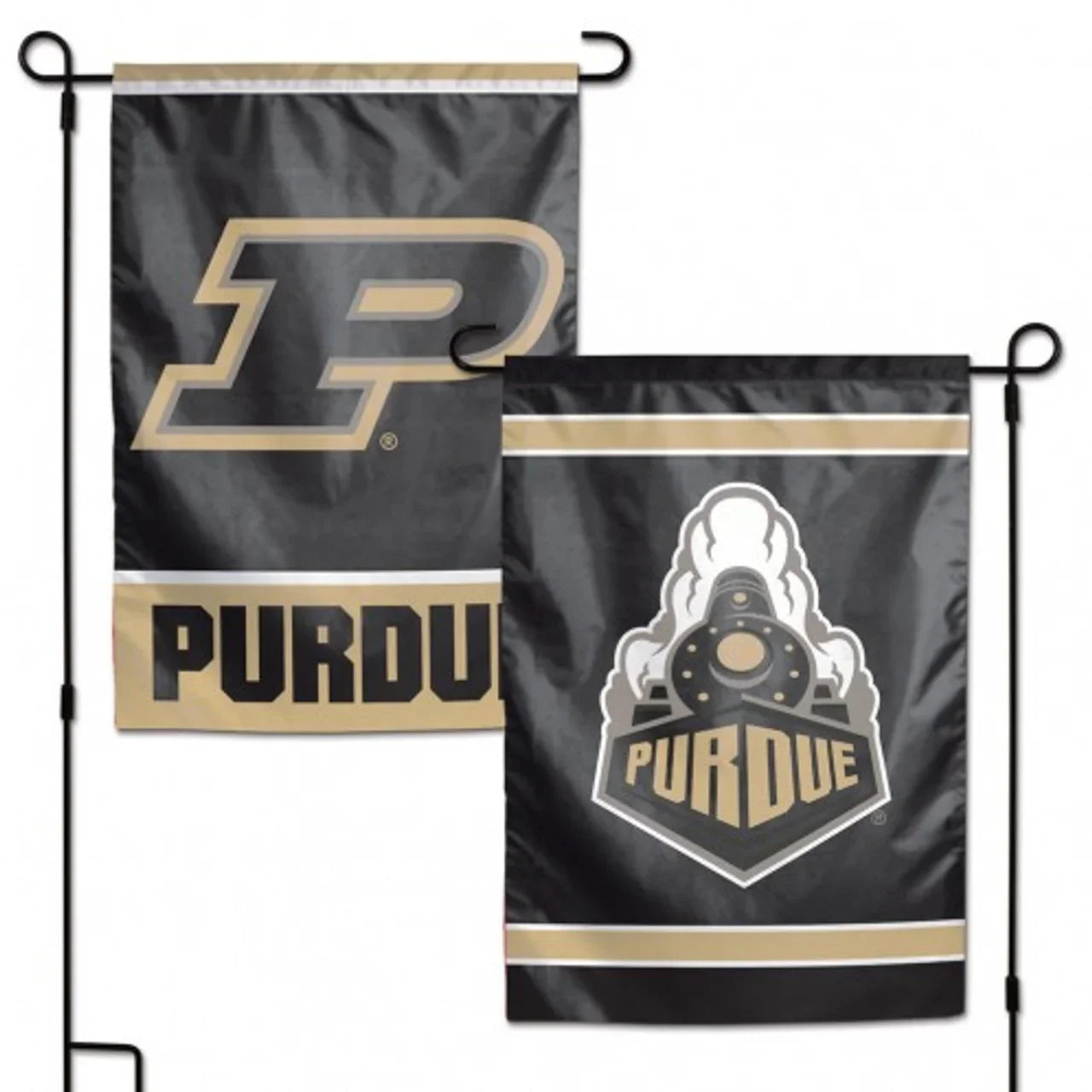 Purdue Boilermakers Flag 12x18 Garden Style 2 Sided (CDG) - 757 Sports Collectibles