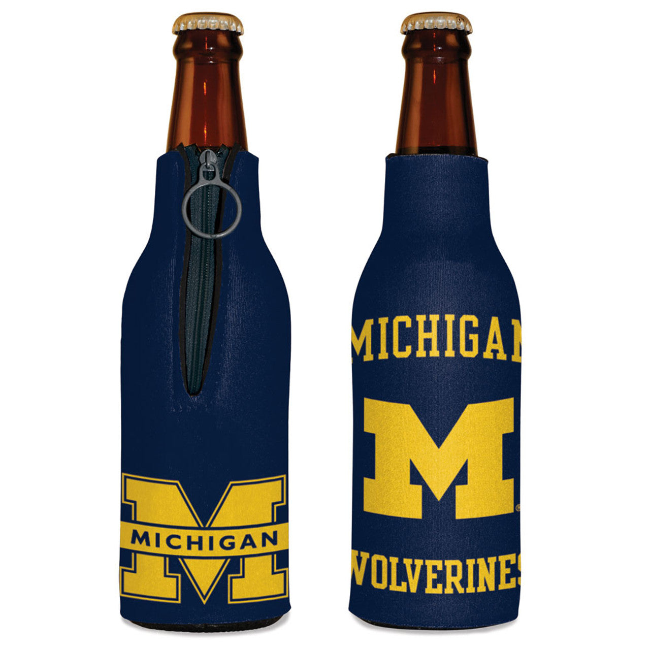 Michigan Wolverines Bottle Cooler - Sports Collectibles, Sports Memorabilia, Sports Fan Shop, Sports Gifts