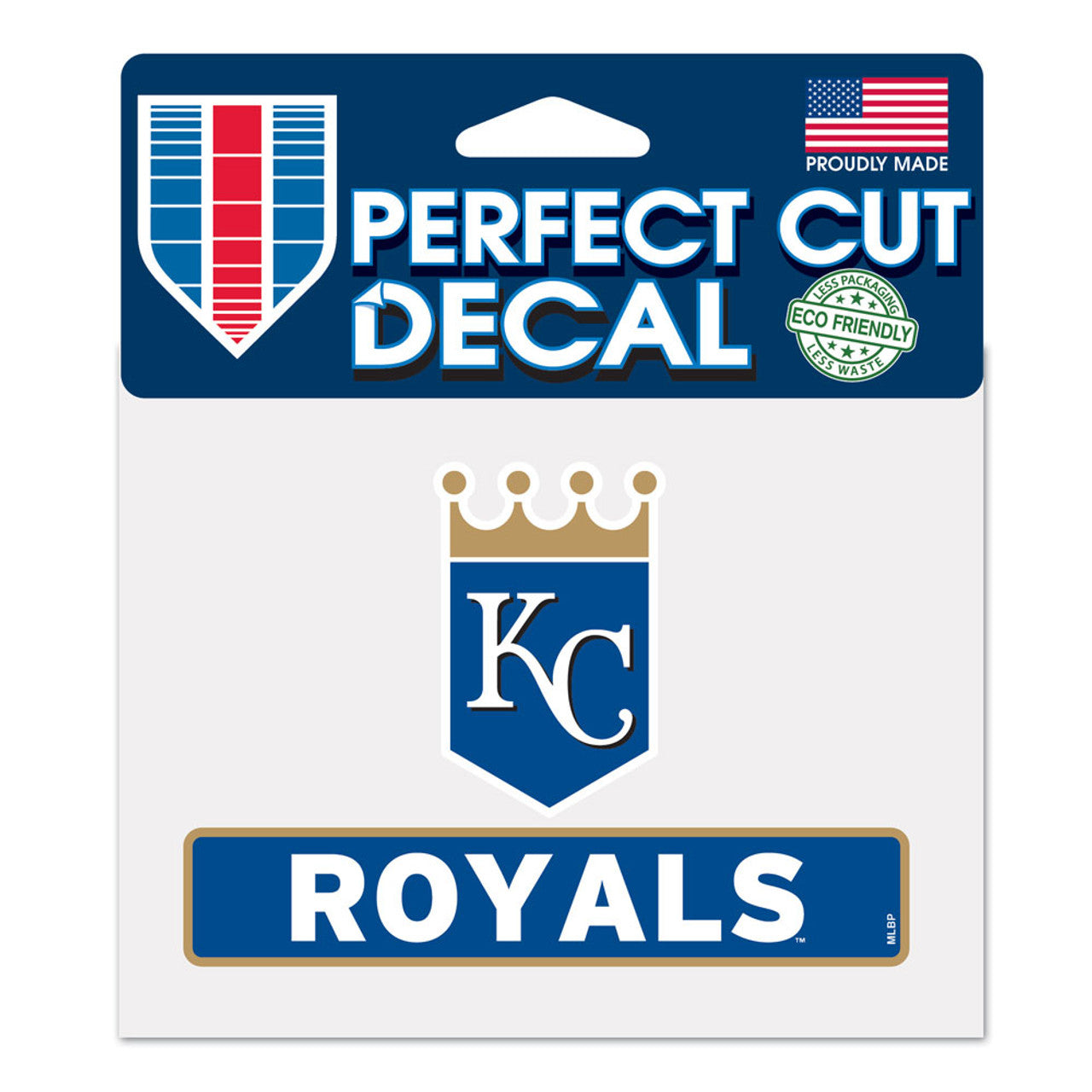 Kansas City Royals Decal 4.5x5.75 Perfect Cut Color - Special Order - Sports Collectibles, Sports Memorabilia, Sports Fan Shop, Sports Gifts