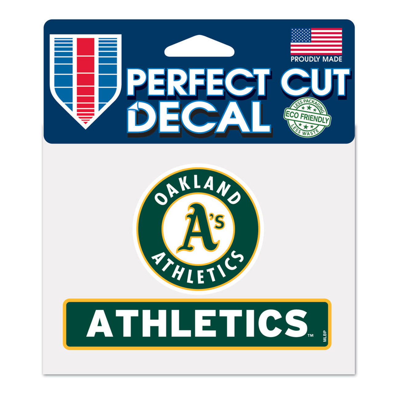 Oakland Athletics Decal 4.5x5.75 Perfect Cut Color - Special Order - Sports Collectibles, Sports Memorabilia, Sports Fan Shop, Sports Gifts