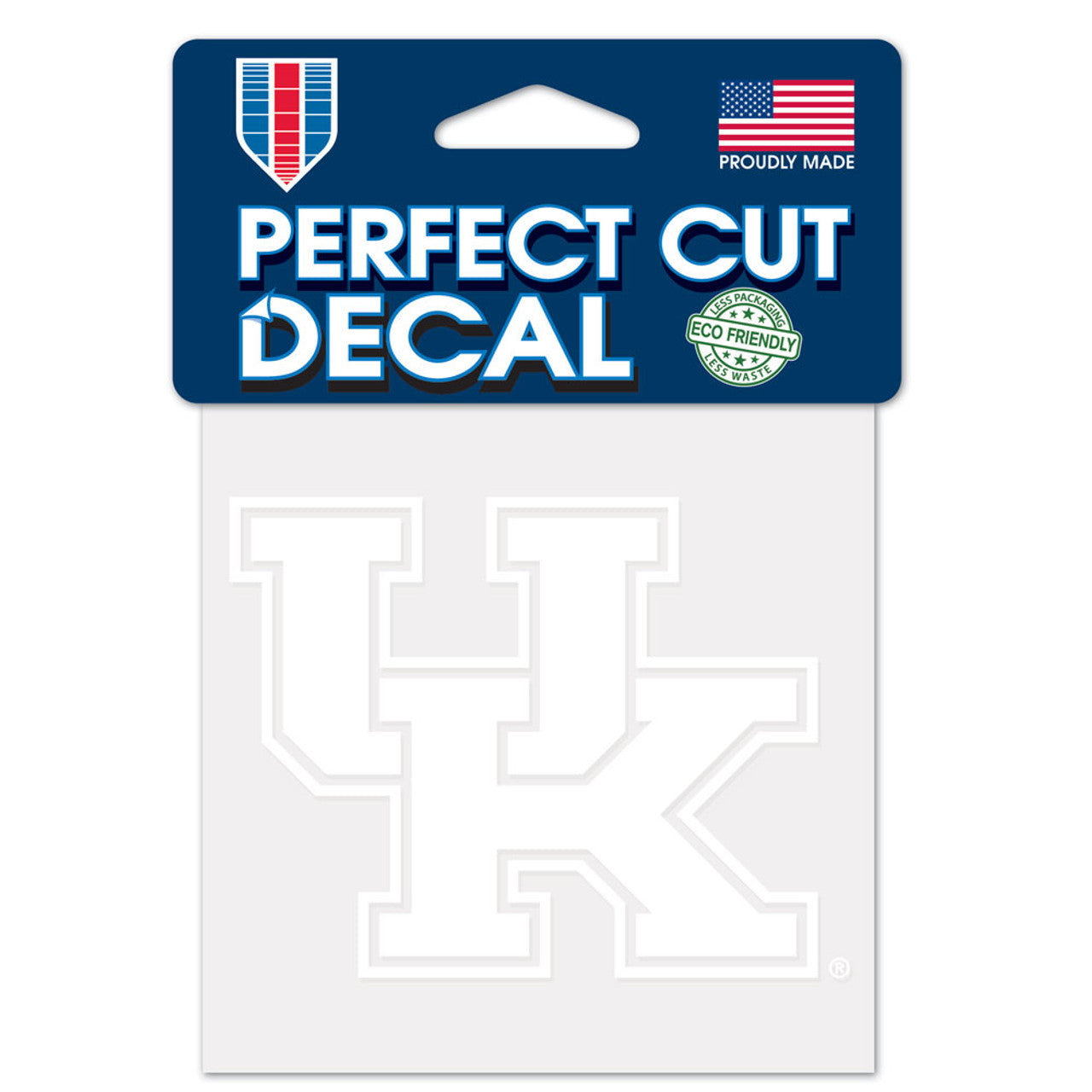 Kentucky Wildcats Decal 4x4 Perfect Cut White - Sports Collectibles, Sports Memorabilia, Sports Fan Shop, Sports Gifts