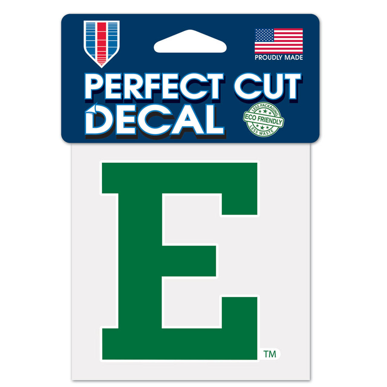 Eastern Michigan Eagles Decal 4x4 Perfect Cut Color - Sports Collectibles, Sports Memorabilia, Sports Fan Shop, Sports Gifts